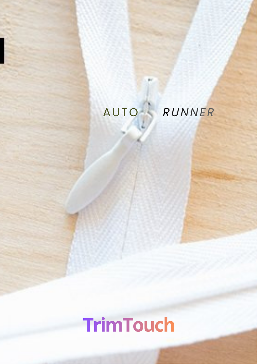 White Nylon Concealed Invisible Zipper for High-Fashion Garment Making, Boutique Dresses, Home Textiles, Cushions, and Bags Sewing, Handmade, Clothes, Garment  White, Pack of 50)